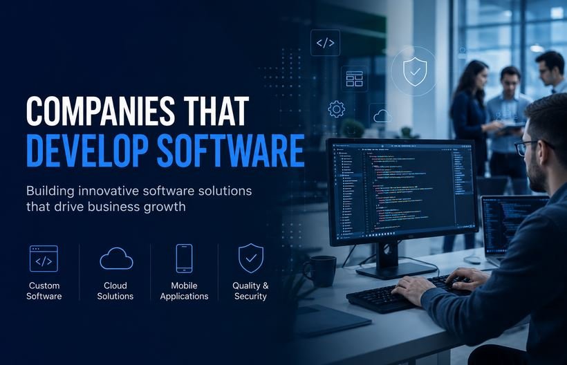 companies that develop software