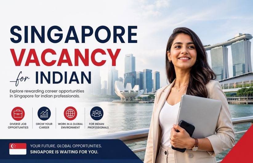 Singapore vacancy for Indian